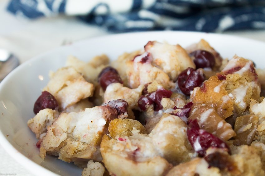 Slow Cooker, Cranberry, Maçã, Rabanada