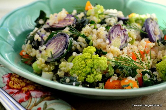 Salada de quinoa 1