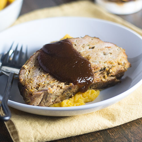 Bolo de carne defumado mexicano 