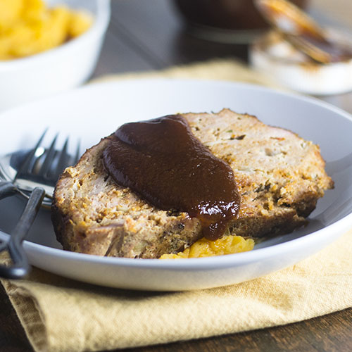 Bolo de carne defumado mexicano 