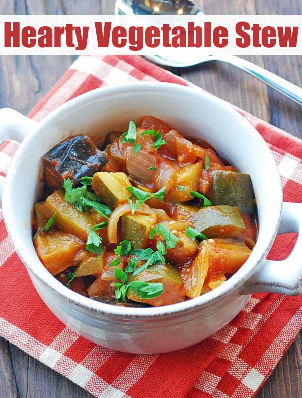 Guisado de legumes saudável