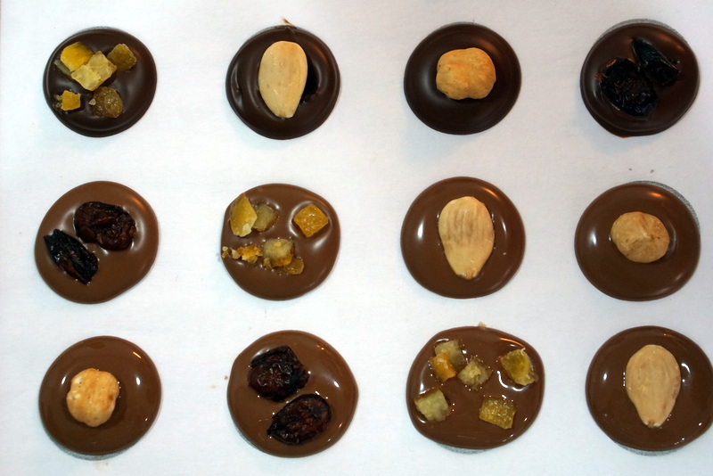 Oficina de fabricação de chocolate em Lausanne.