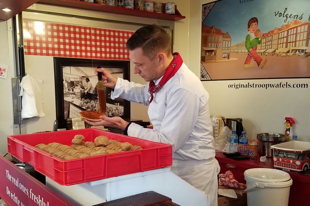 Os melhores restaurantes em Amsterdã - stroopwafel