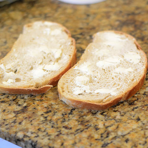 Com manteiga Pão com manteiga
