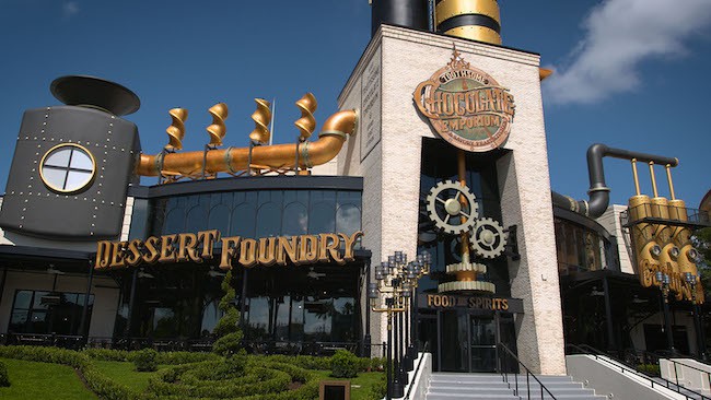 ¡El emporio de chocolate y la sabrosa cocina festiva en Universal CityWalk es mi favorito personal!