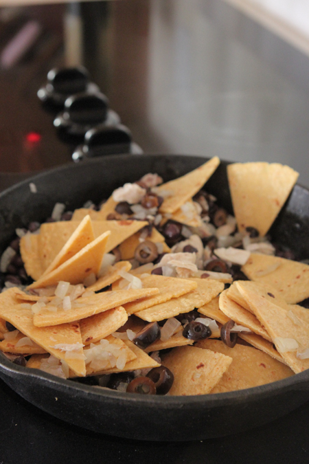 Frango assado com feijão preto Taco-8