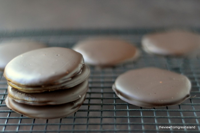 Preguiçoso No Bake # Ingredient Thin Mint Cookies 2