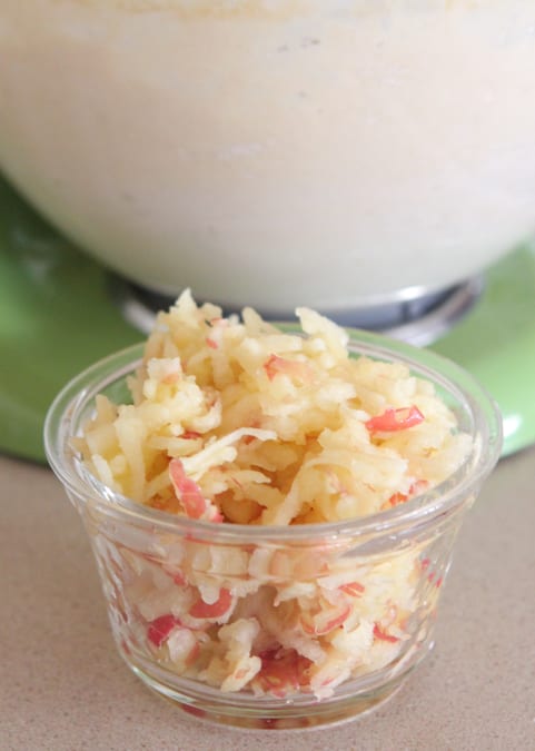 Receita de pão de maçã gelado de laranja 