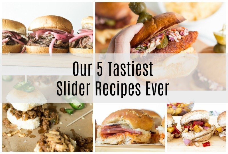 Achamos que os sanduíches são muito divertidos! Você precisa de uma receita fácil para alimentar uma multidão faminta? Nossas cinco receitas mais saborosas de slider são uma combinação de mordidas assadas, cozidas lentamente e grelhadas, deliciosas para qualquer ocasião.