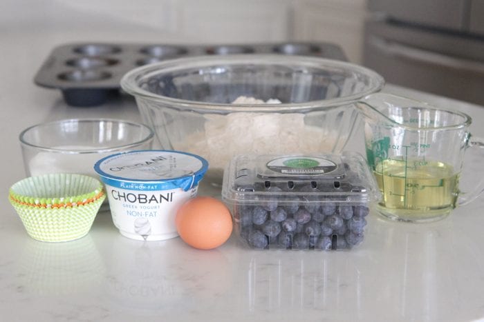 Muffins de Iogurte Grego Integral 