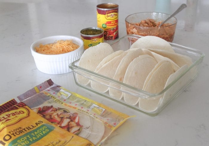 Enchilada de Frango Assado Tacos Macios 