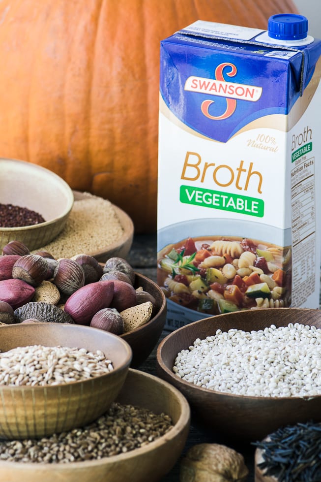 A Abóbora Grande Recheada com Caldo de Legumes Swanson ~ theviewfromgreatisland.com