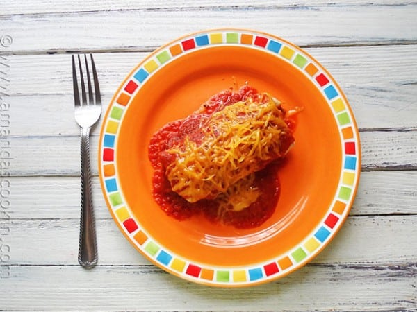 Taco Bell Enchirito Copycat - AmandasCookin.com