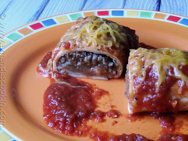 Taco Bell Enchirito Copycat - AmandasCookin.com