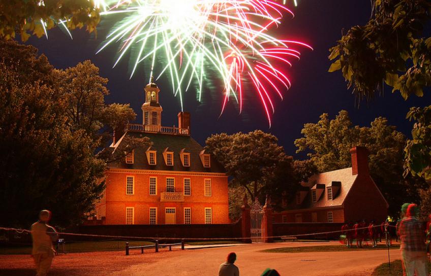 Celebração do quarto de julho no Williamsburg colonial - 31Daily.com
