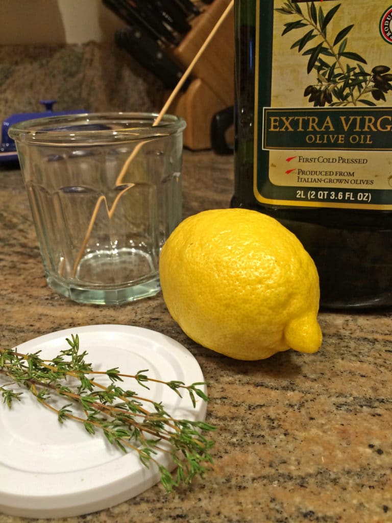  preparação de óleo de limão 