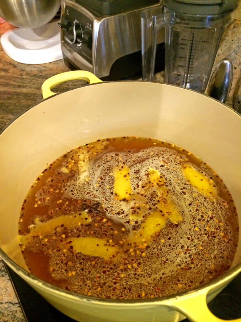 caldo de limão