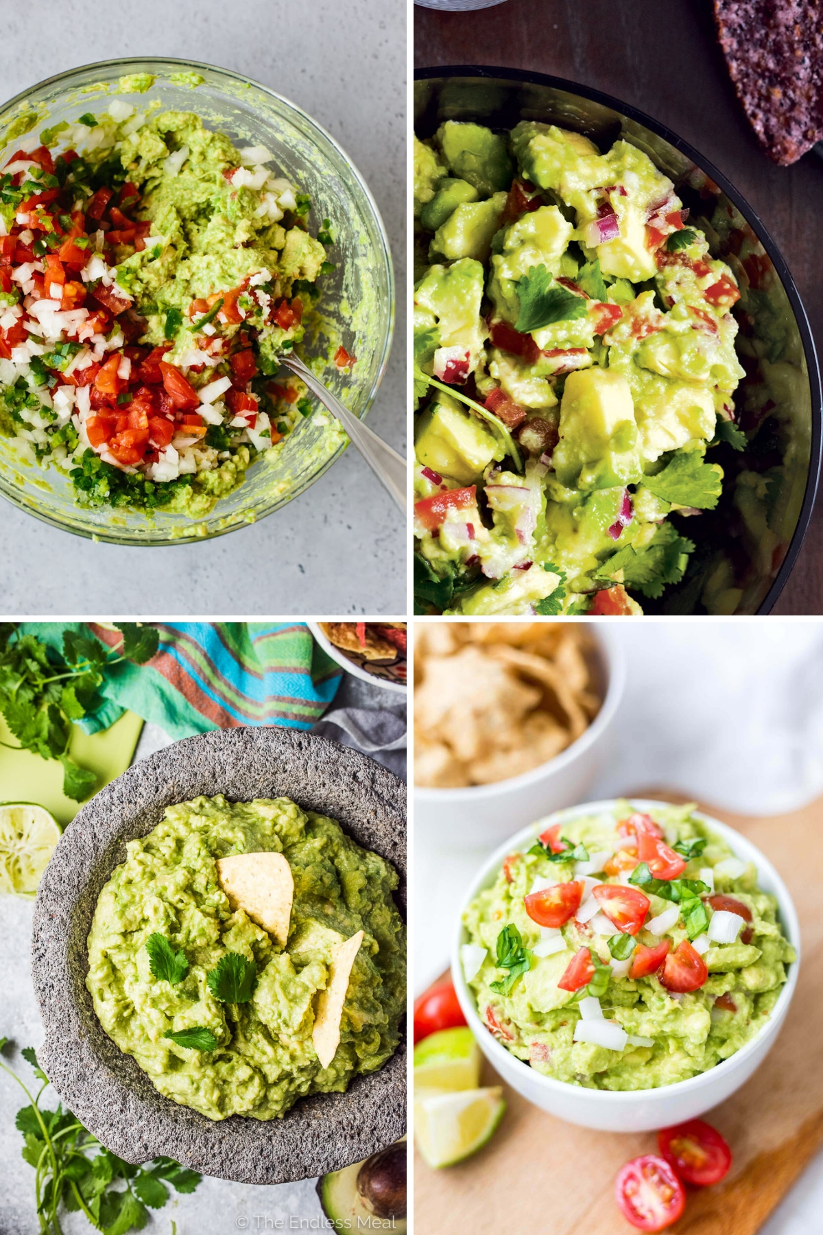 O melhor guia de guacamole ~ receitas clássicas de guacamole