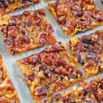  Bolo de queijo cheddar com bacon maple. www.keviniscooking.com 