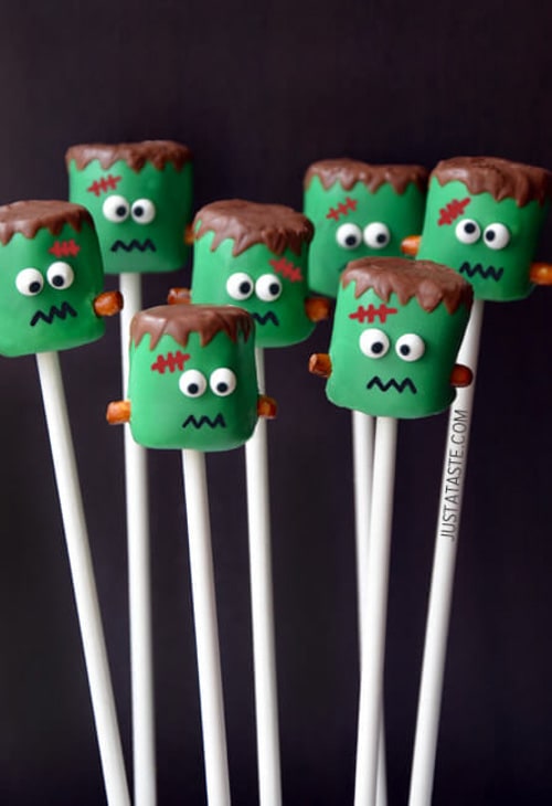 Pops de Marshmallow de Frankenstein | Apenas um gosto
