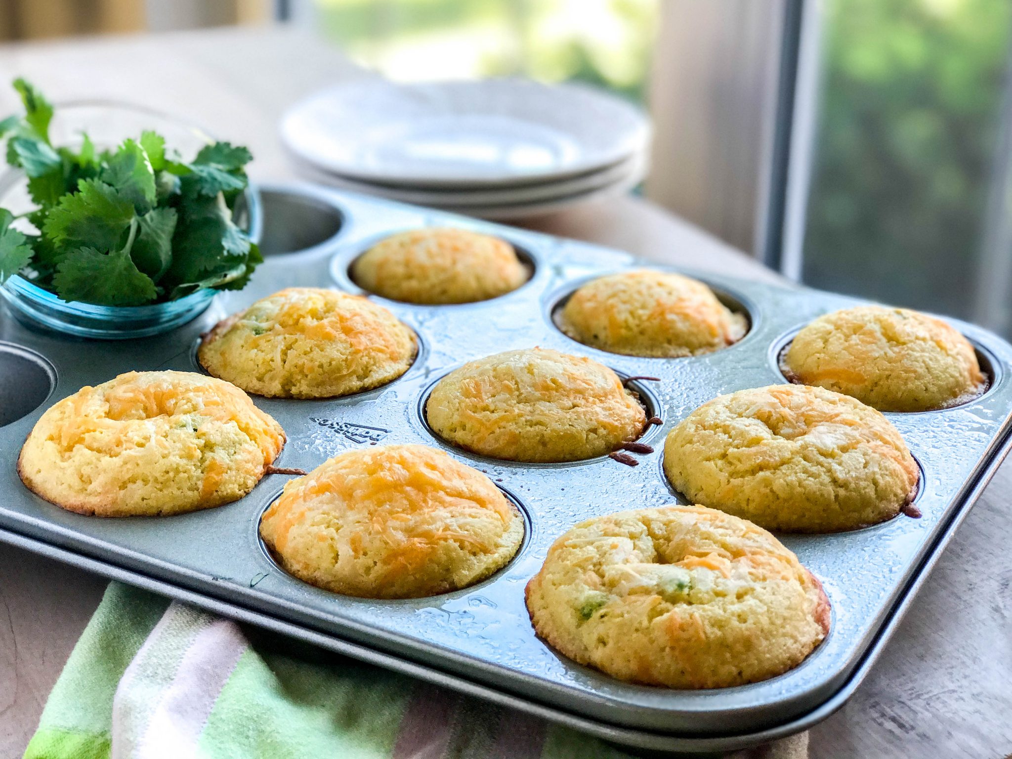 Muffins de Jalapeño com Bacon e Cheddar |  31Daily.com