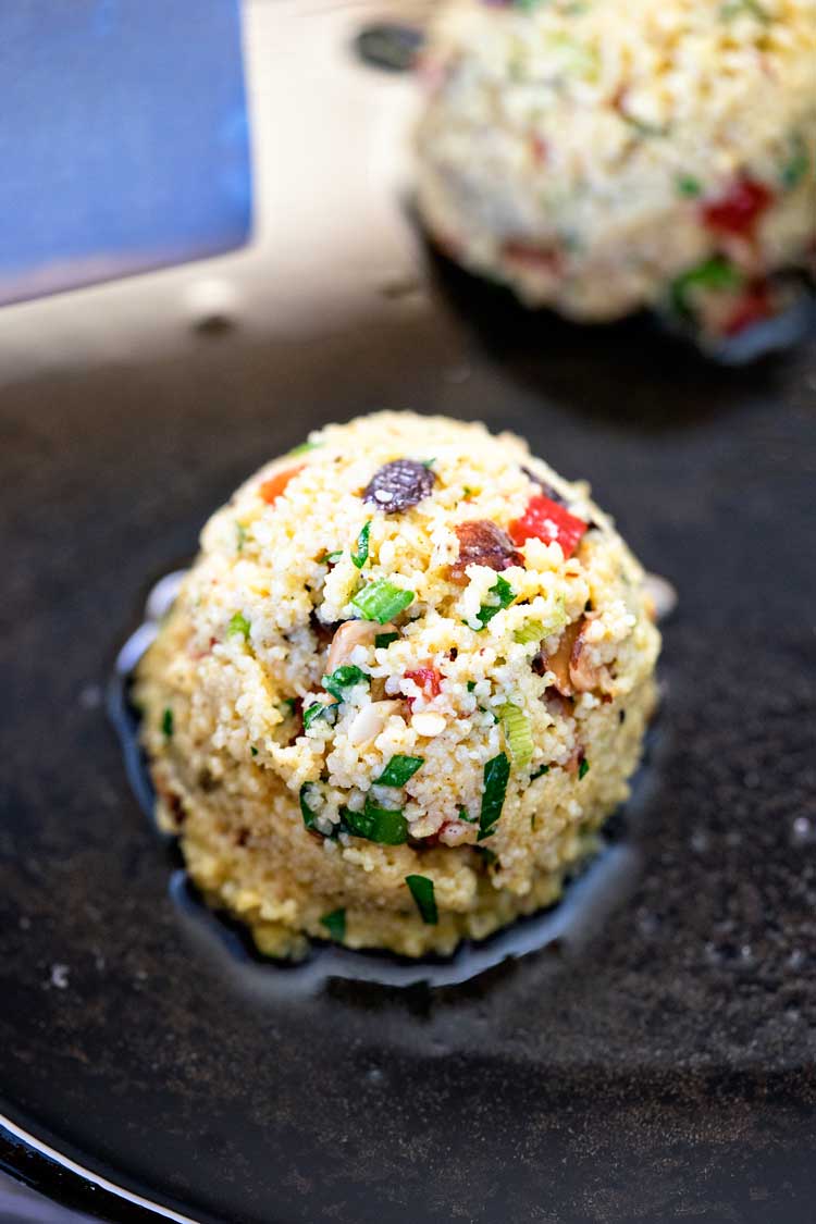 Rissóis de vegetais de cuscuz. Www.keviniscooking.com