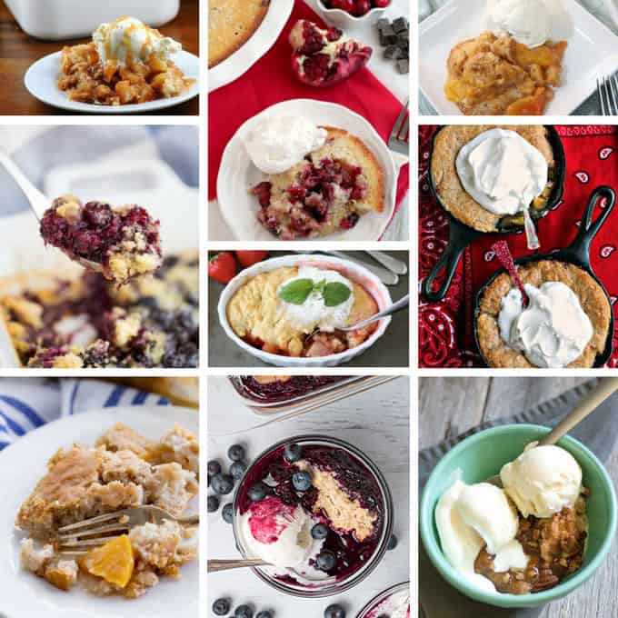 35 deliciosas receitas crocantes e de bolo - Hoje trazemos uma coleção das sobremesas originais favoritas do One-Pan. Sapateiro e receitas crocantes