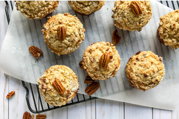 Magdalenas De Avena De Arce Pecan Con Tre De Streusel | 31Daily.com