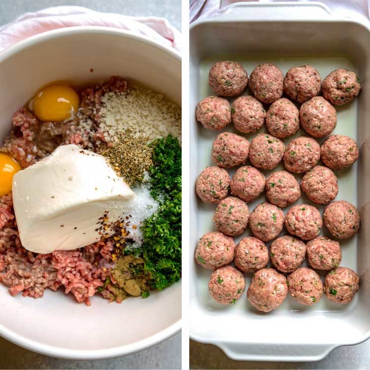 foto passo a passo dos bolinhos de carne clássicos 