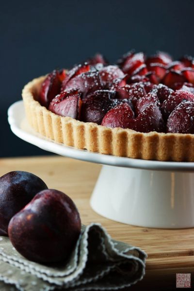 lado da torta pluot