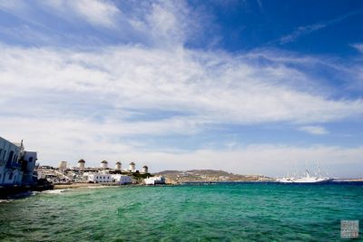 moinhos de vento de mykonos