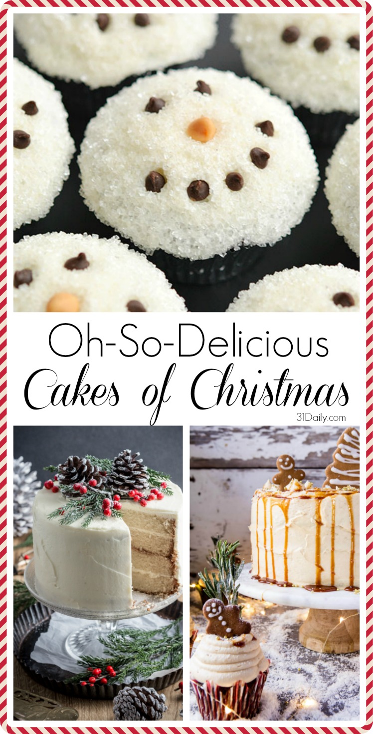 Oh-tão-deliciosos bolos fáceis de Natal | 31Daily.com
