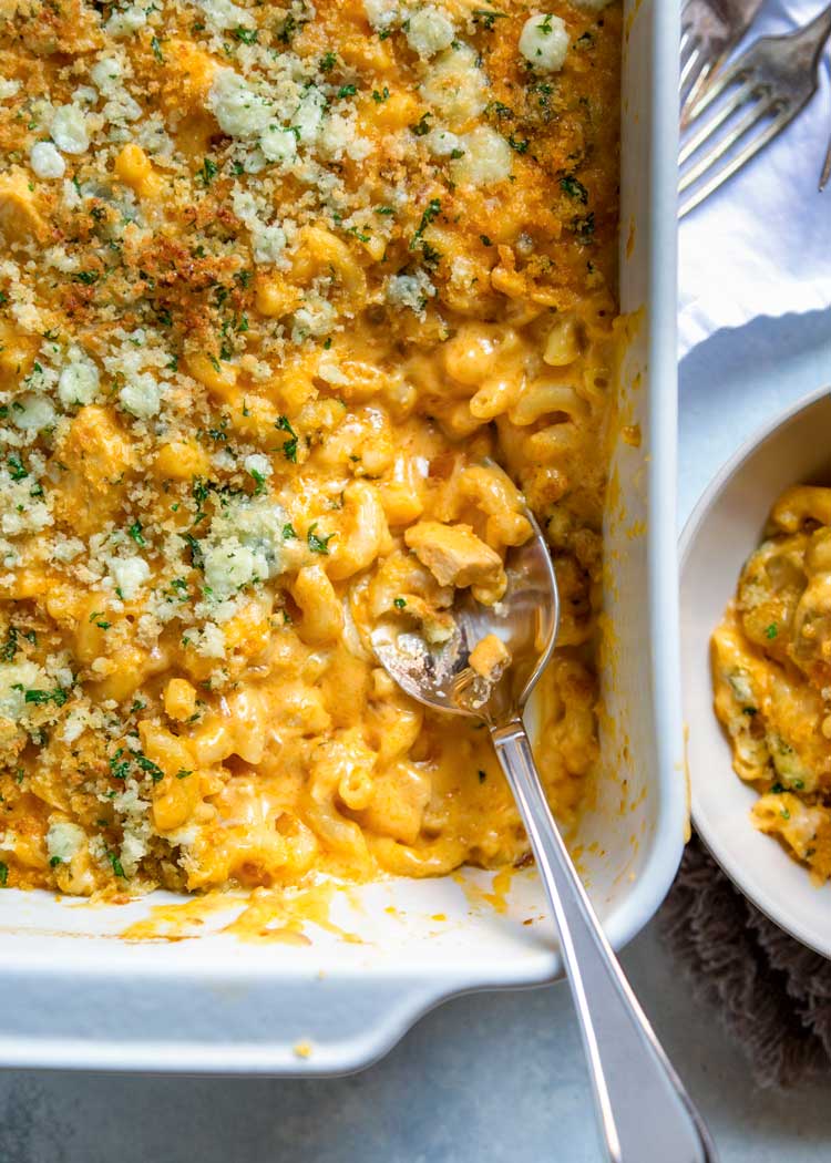Macarrão com Queijo e Búfalo