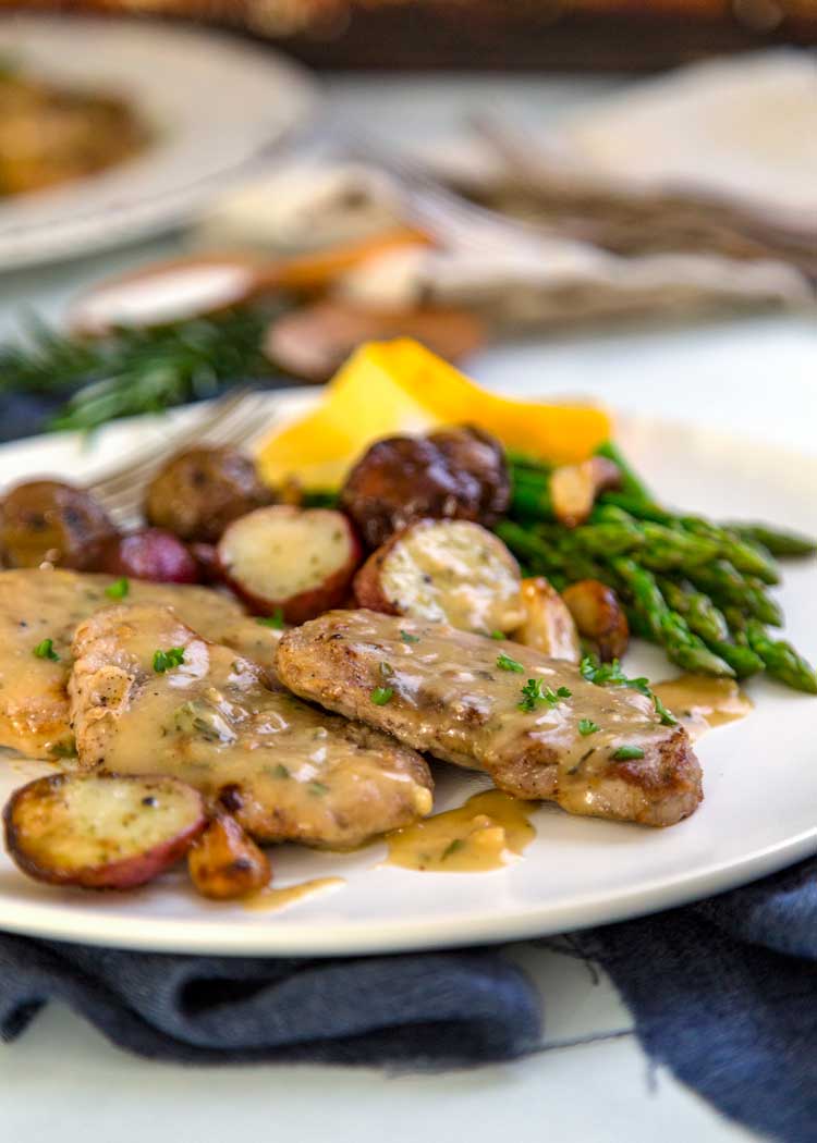 Limón, Rosemary Medallones de cerdo
