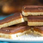  Barras de Shortbread de Milionário 