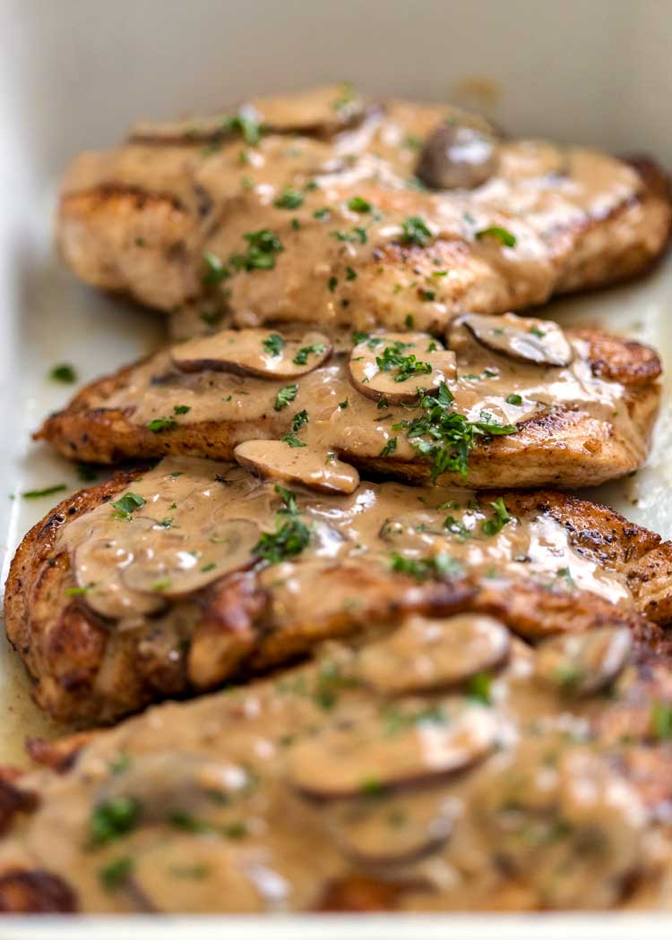 Frango Cremoso Madeira