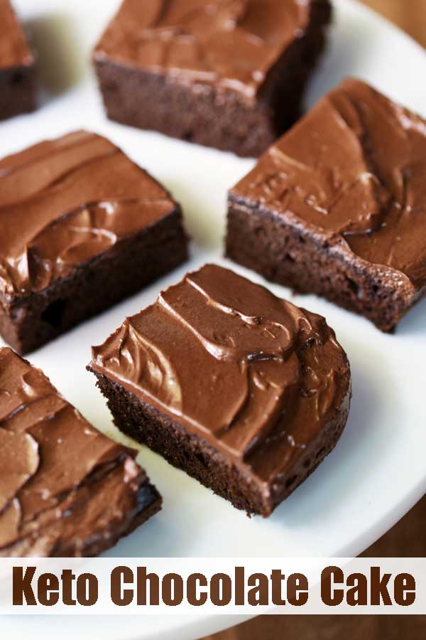 Bolo de chocolate Keto