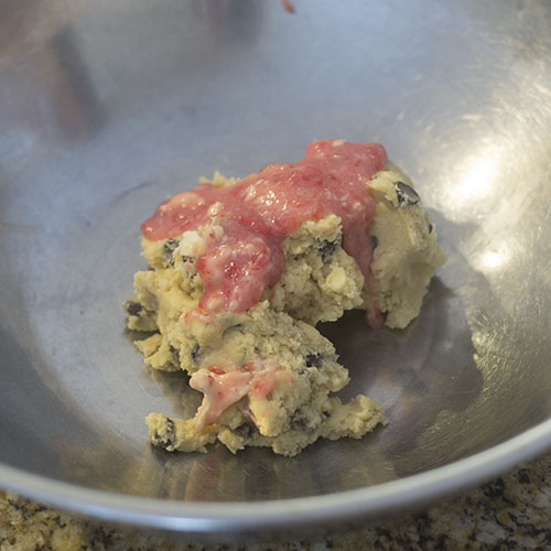 Strawberry Sauce Added