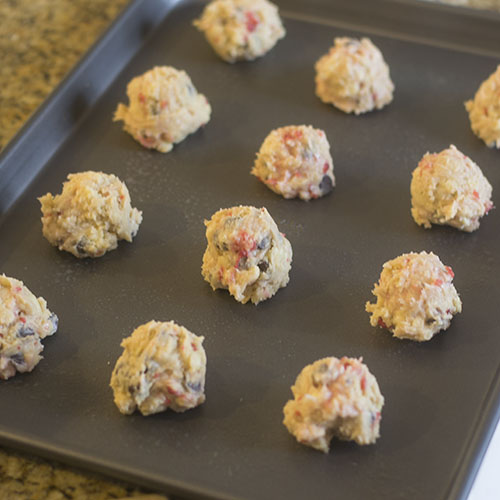 Biscoitos na assadeira Pré-Assar