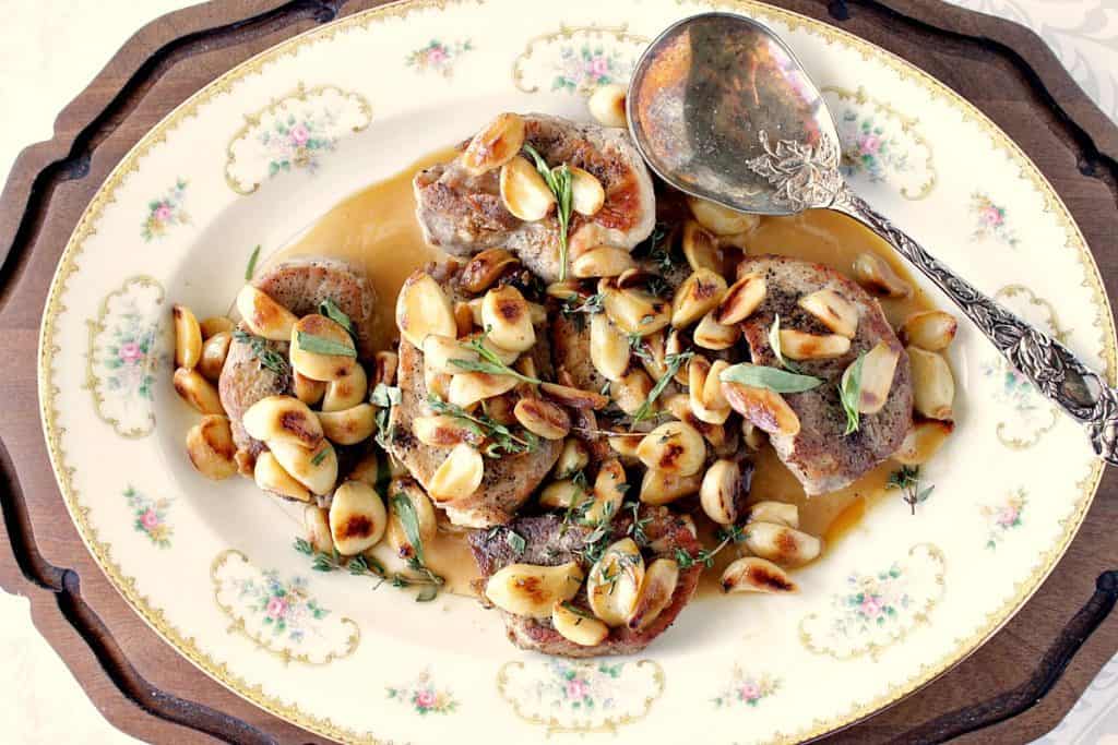 Costeletas de porco macias e doces que adoram alho - kudoskitchenbyrenee.com