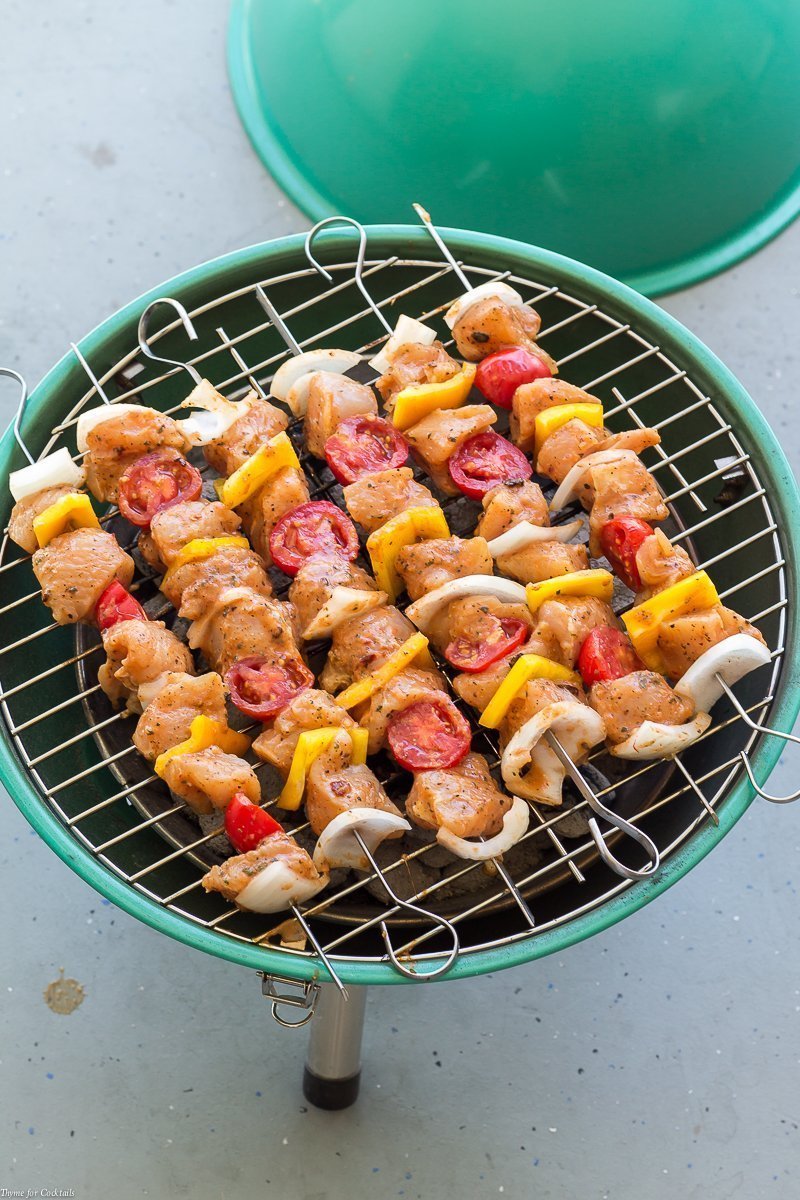Tinga Kabobs Chicken