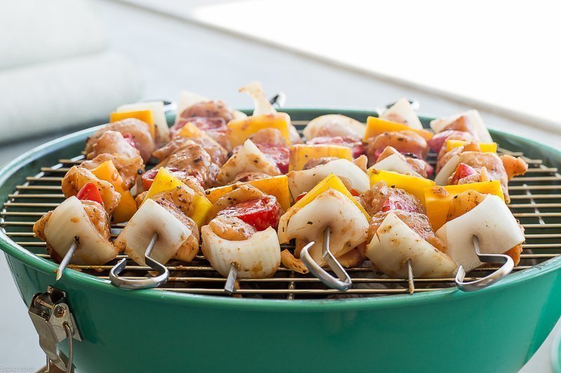 Tinga Kabobs Chicken