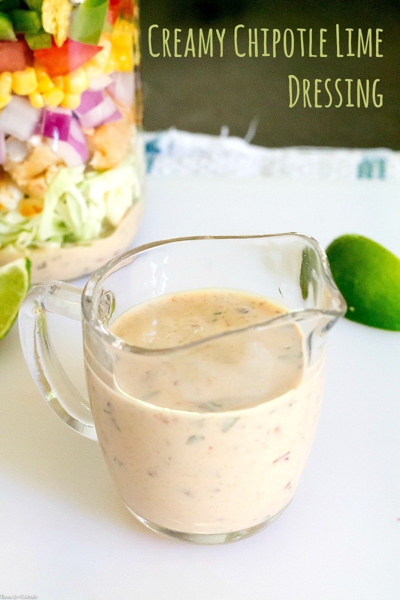 Molho cremoso de chipotle e limão