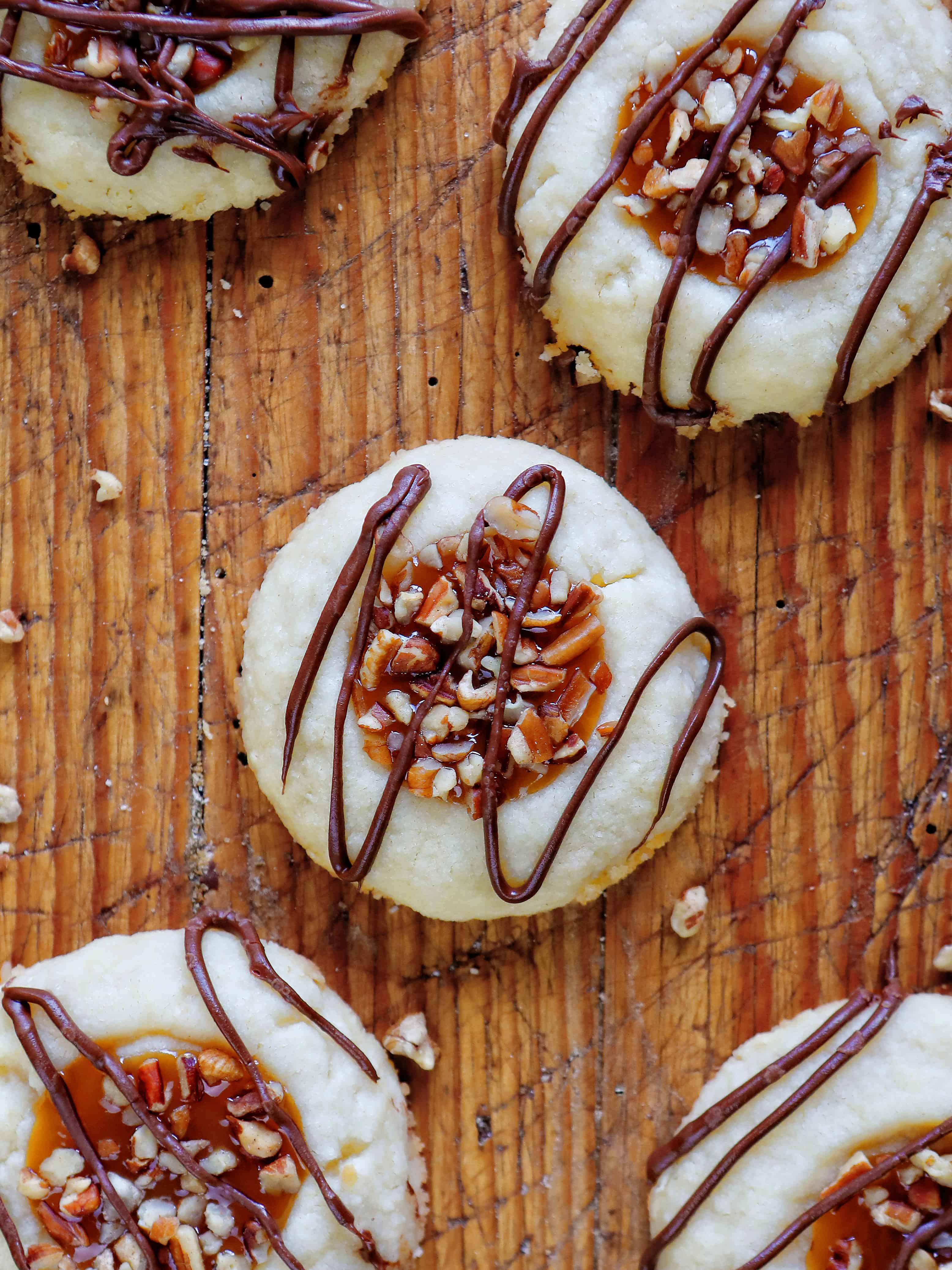 Galletas fáciles de huellas digitales de tortuga