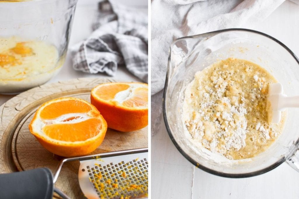 fazer muffins de laranja e cardamomo