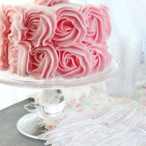 Bolo Rosa