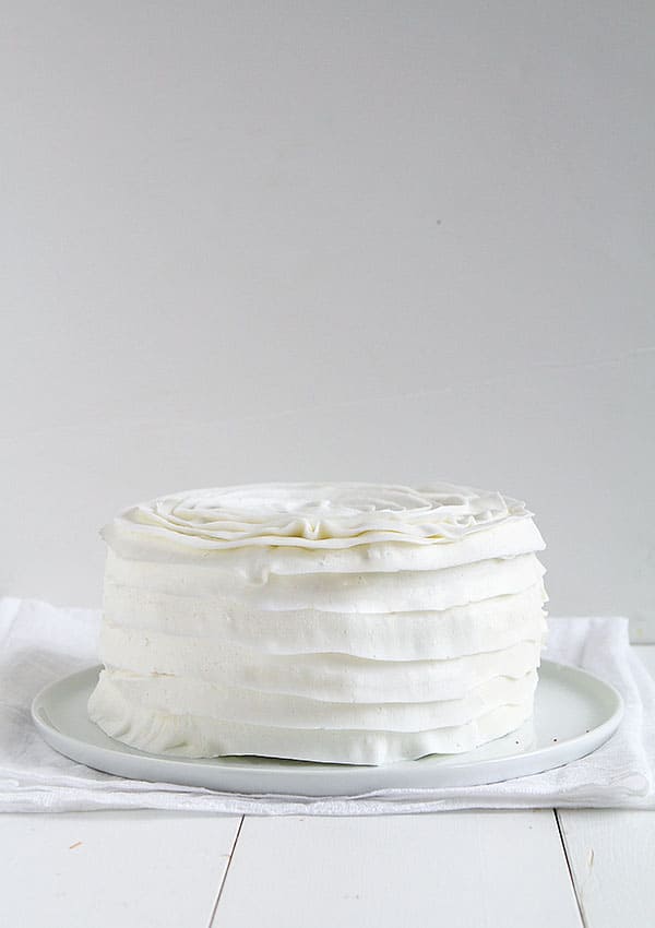¡El pastel de volantes más rápido y fácil de todos! 