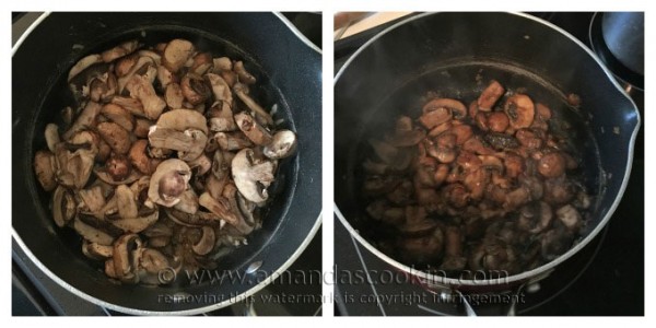 Sopa de cogumelos e arroz selvagem, Amanda's Cookin '