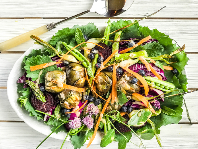 Uma salada de jardim assada no estilo antipasto | 31Daily.com