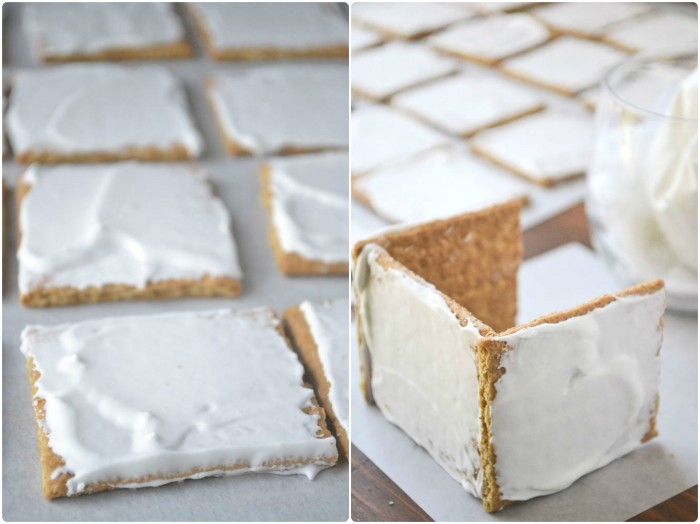 fazendo casas de gengibre Cracker Cracker